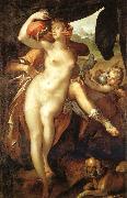 Bartholomeus Spranger Venus and Adonis oil painting picture wholesale